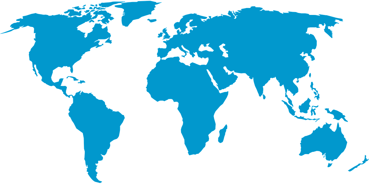 world map